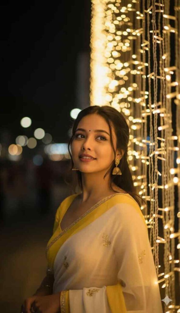 instagram durga puja photo editing prompt