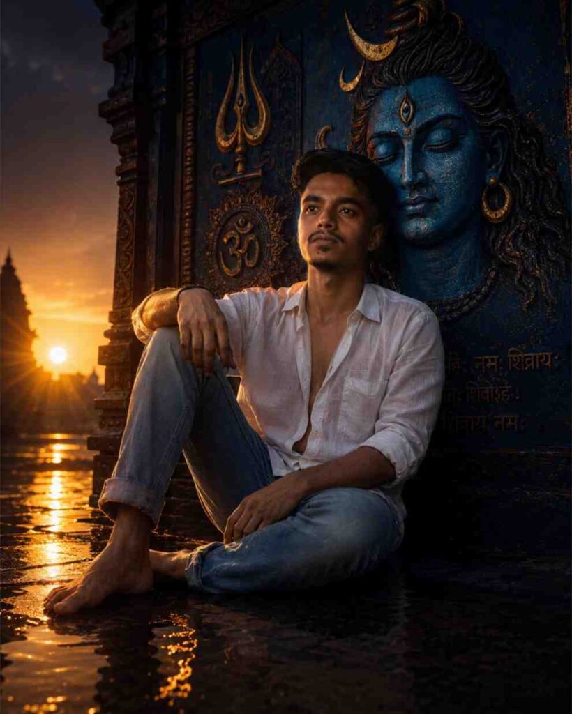 mahadev photo editing prompt