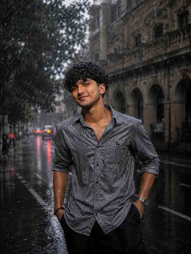 rain photo editing