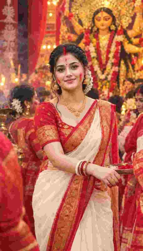 Durga Puja Instagram Photo Editing