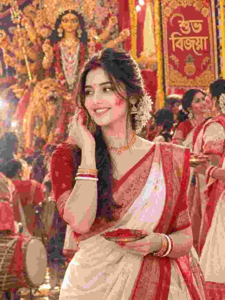 Durga Puja Photo Editing Ideas