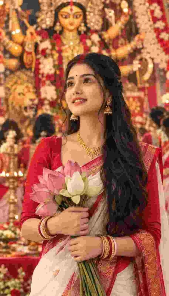 Durga Puja Trending AI Photo