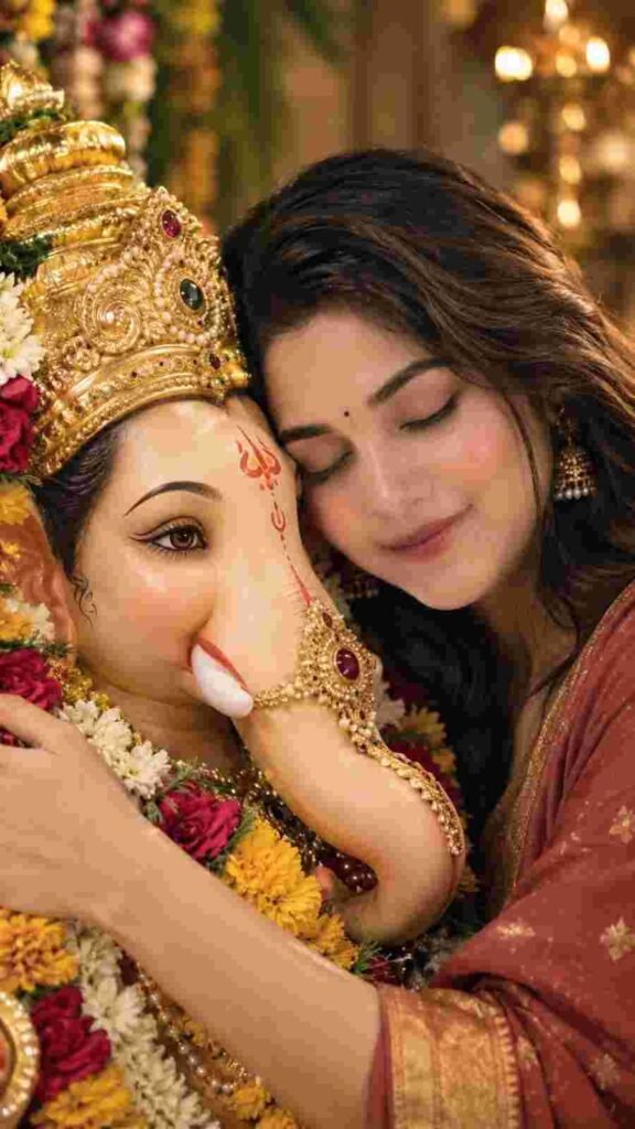 Ganpati Bappa Morya AI Photo