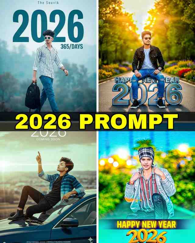 Google Gemini 2026 New Year Photo Editing Prompts