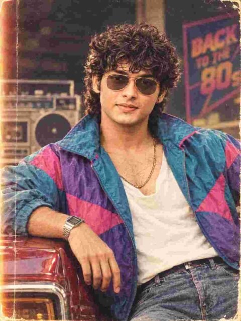 Instagram Trending 80s Look Photo Editing Prompt