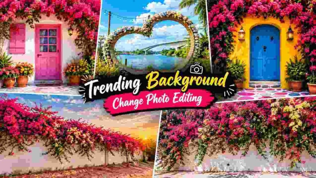 Trending Background Change Photo Editing Prompt