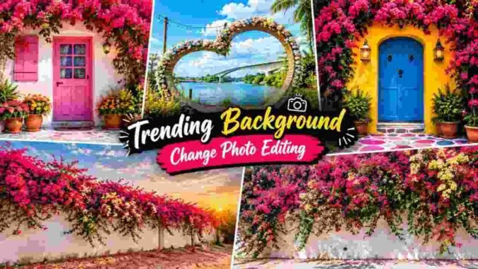 Trending Background Change Photo Editing Prompt