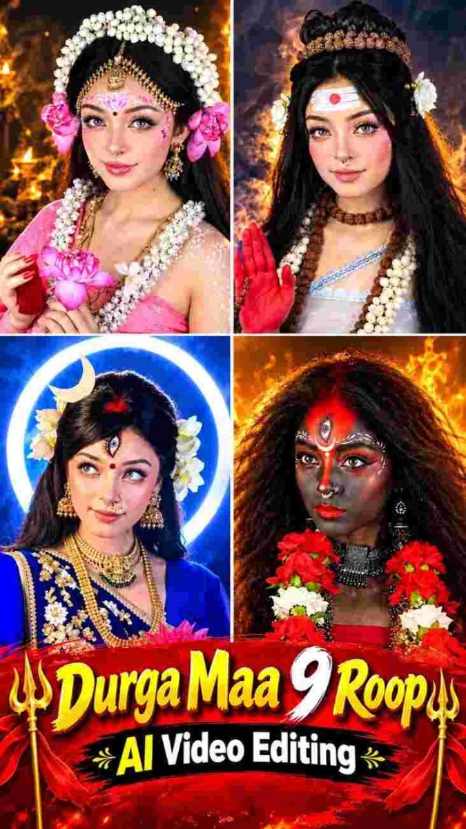Navratri 9 Din 9 Roop Al Video Editing