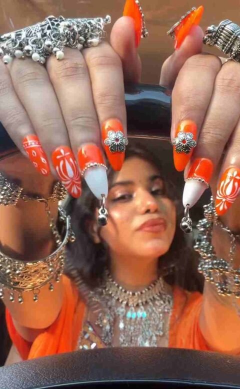 Navratri Nails Transformation AI Video Editing Prompts & Full Tutorial