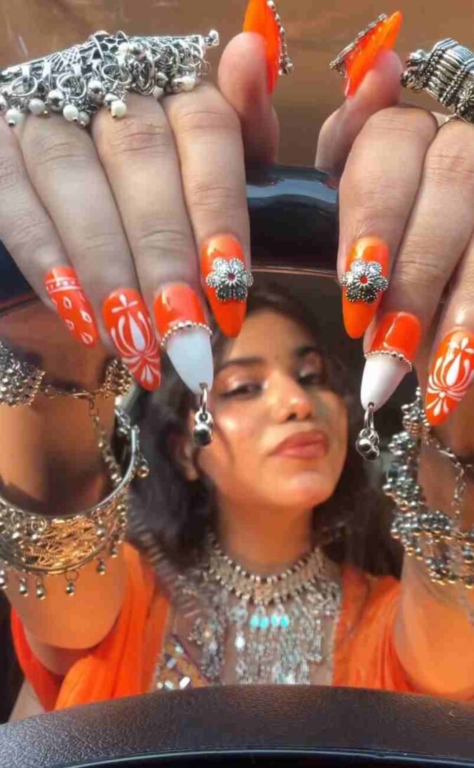 Navratri Nails Transformation AI Video Editing Prompts & Full Tutorial